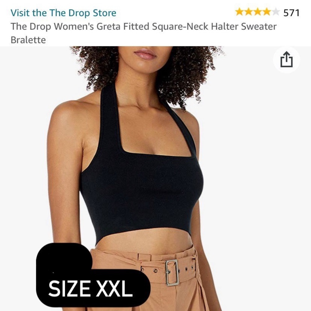 Elastic crop top
